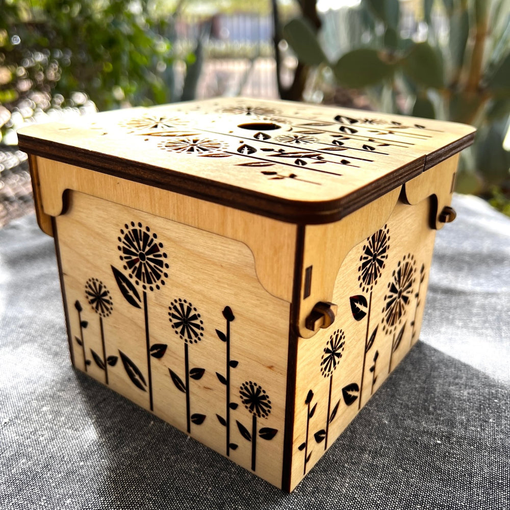 Lemon Wood Yarn Box – Monarch Knitting