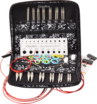 ChiaoGoo 4 inch Twist Lace Set Complete 7400-C