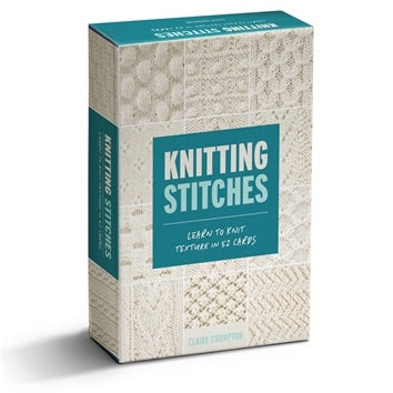 Knitting Stitches Card Deck: Learn to knit texture in 52 cards