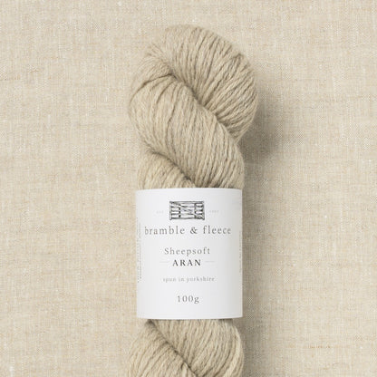 Bramble & Fleece Sheepsoft Aran Undyed