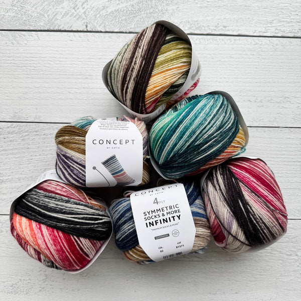 Katia Symmetric Socks & More - Infinity