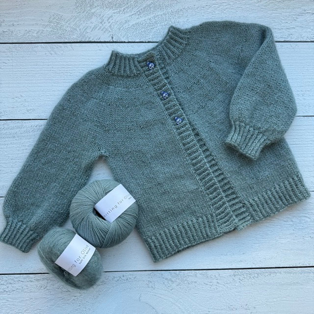 Novice Cardigan Mini - Mohair Edition