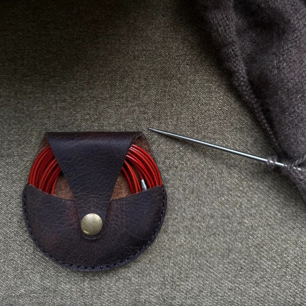 Purl and Hank Leather Cord Keeper