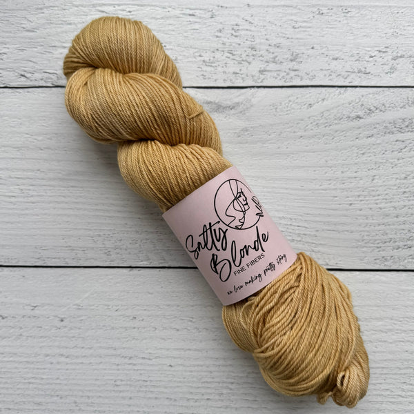 Salty Blonde Fiber Cashmere Luxe Fingering