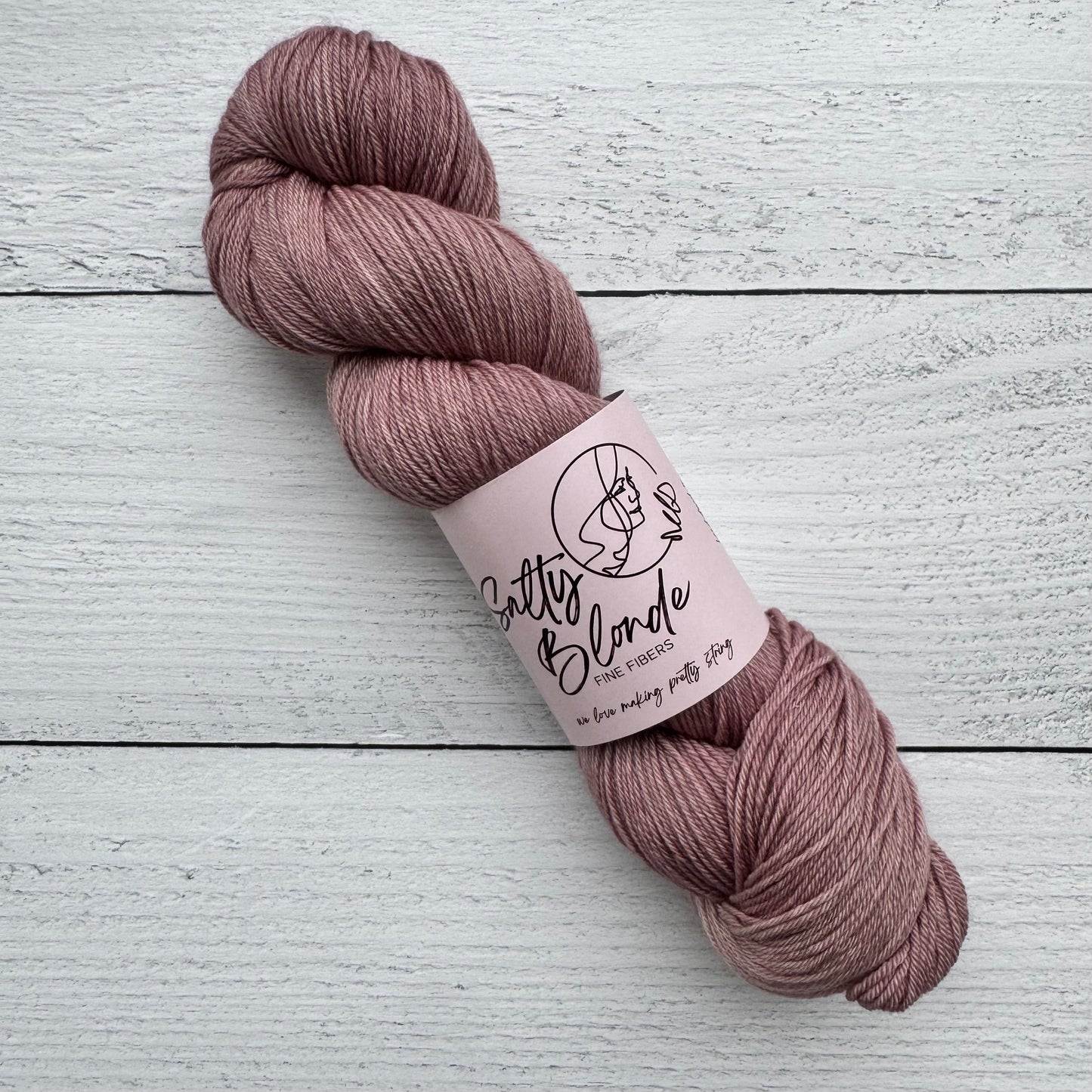 Salty Blonde Fiber Cashmere Luxe Fingering