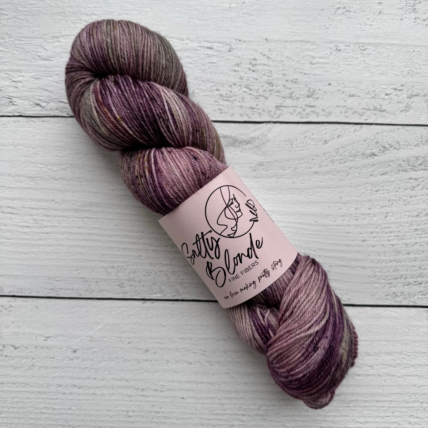 Salty Blonde Fiber Cashmere Luxe Fingering