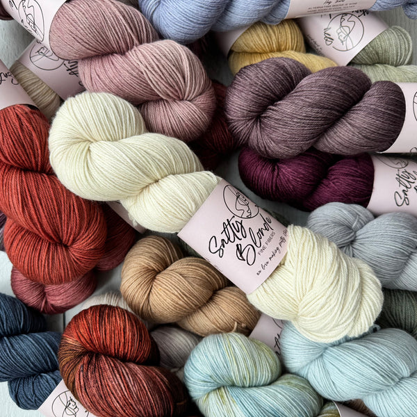 Salty Blonde Fiber Cashmere Luxe Fingering