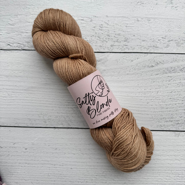 Salty Blonde Fiber Cashmere Luxe Fingering