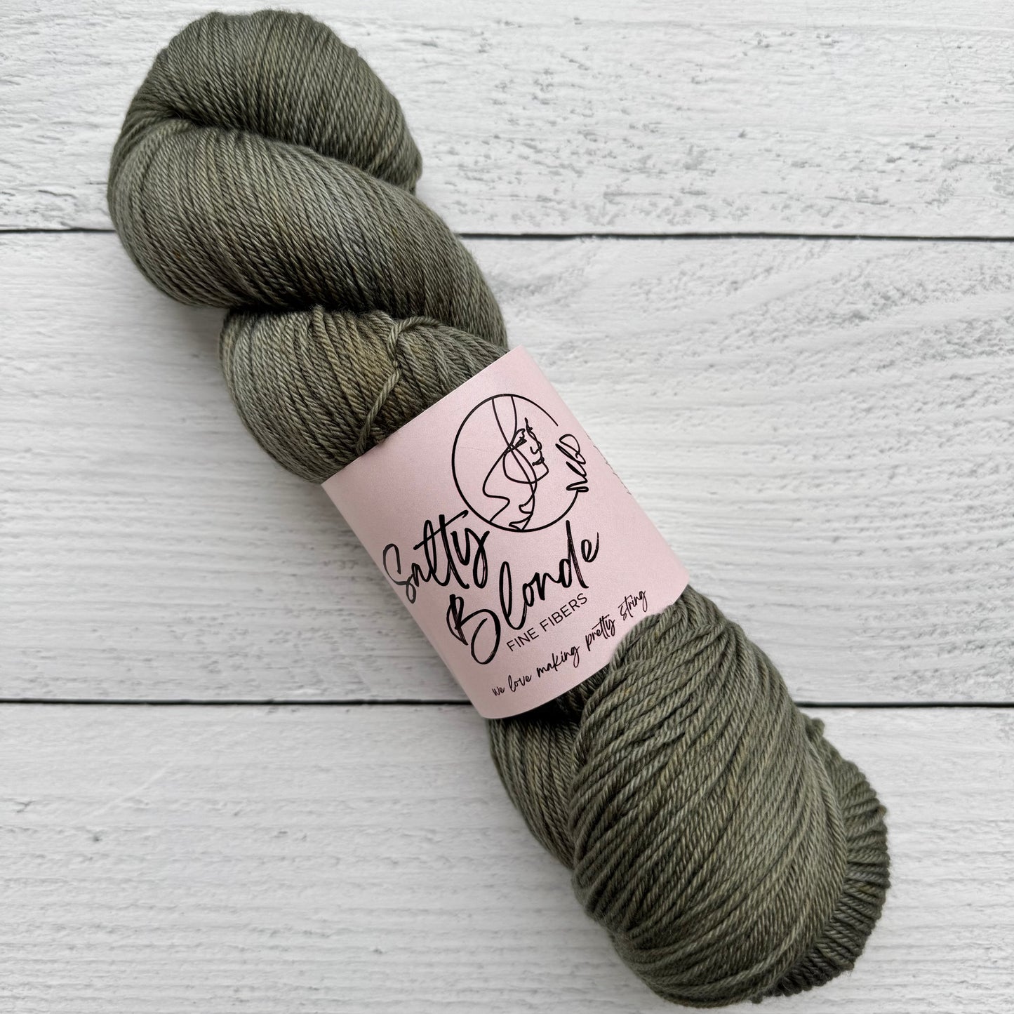 Salty Blonde Fiber Cashmere Luxe Fingering