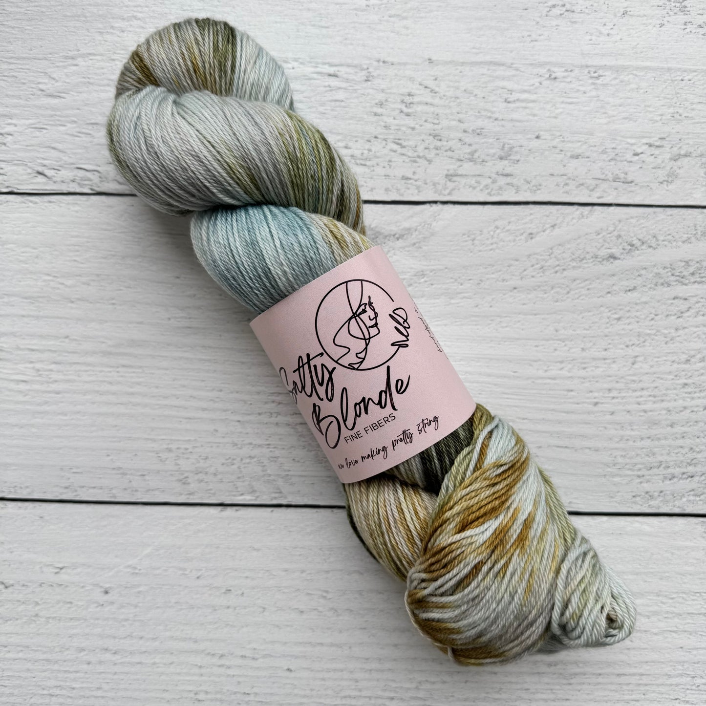 Salty Blonde Fiber Cashmere Luxe Fingering
