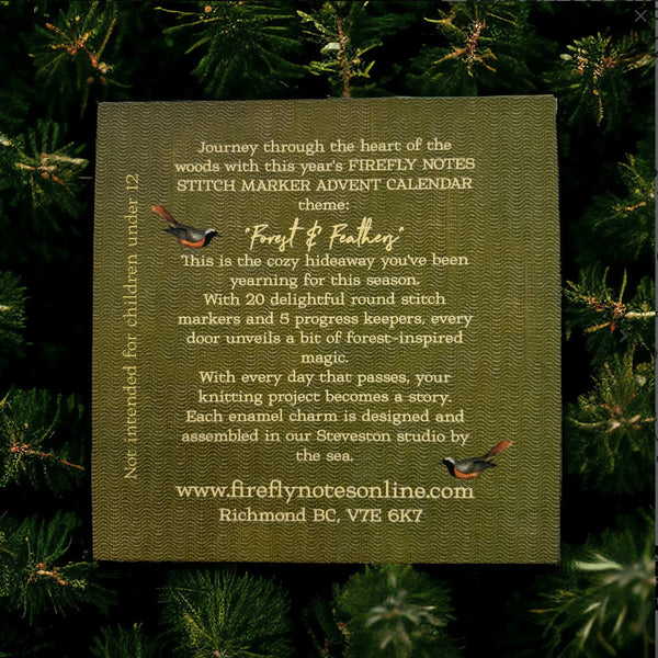 Firefly Notes Forest and Feathers 2024 Advent Calendar