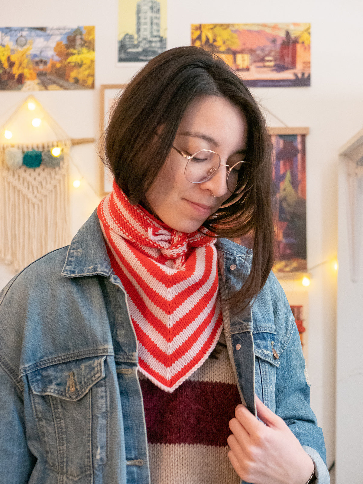 Simply Stripy Bandana