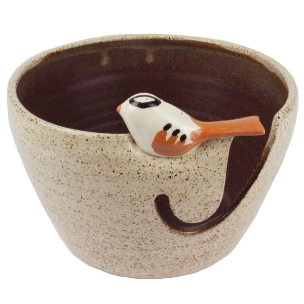 Ceramic Birdie Yarn Bowl