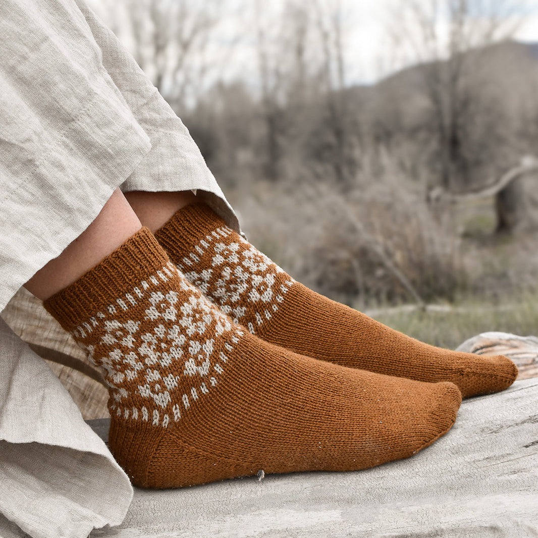 Hellebore Socks