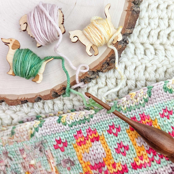 Twice Sheared Sheep Bobbins / End Minders