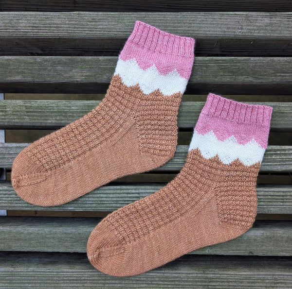 Waffle Cone Socks