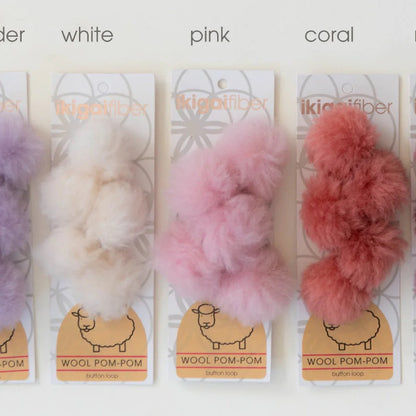 Ikigai Wool Pom-Poms - 4 cm