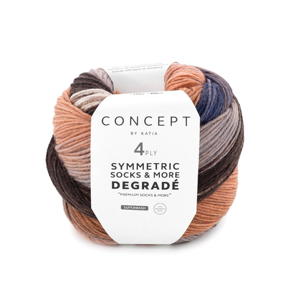 Katia Symmetric Socks & More - Degrade