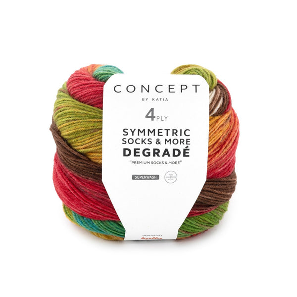 Katia Symmetric Socks & More - Degrade