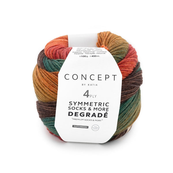 Katia Symmetric Socks & More - Degrade