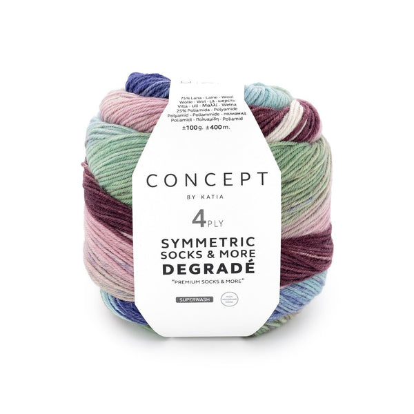 Katia Symmetric Socks & More - Degrade