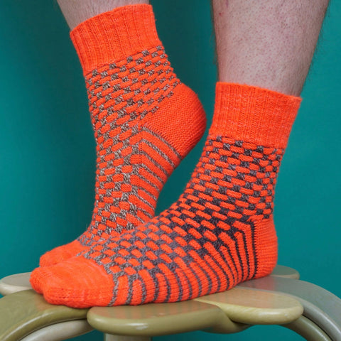 Woven Checks Socks