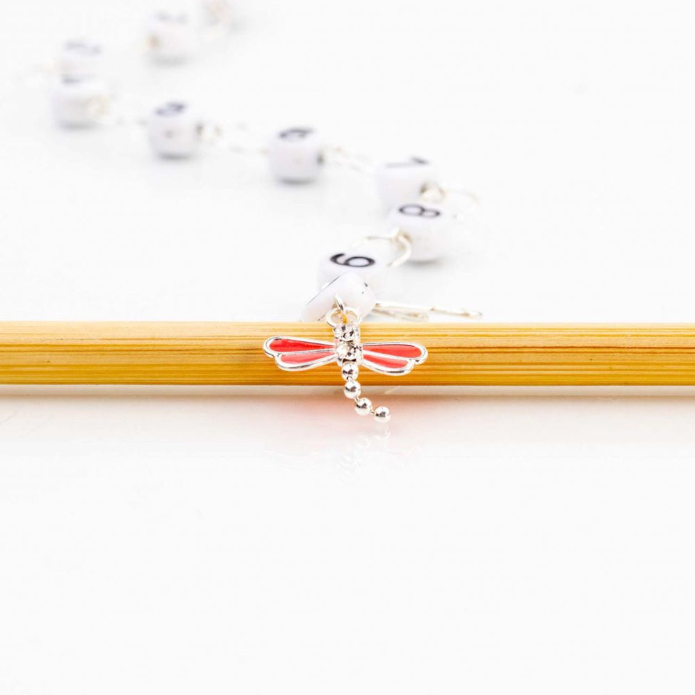 Medium Chain Knitting Row Counters (up to US 8 Needle/H Hook)