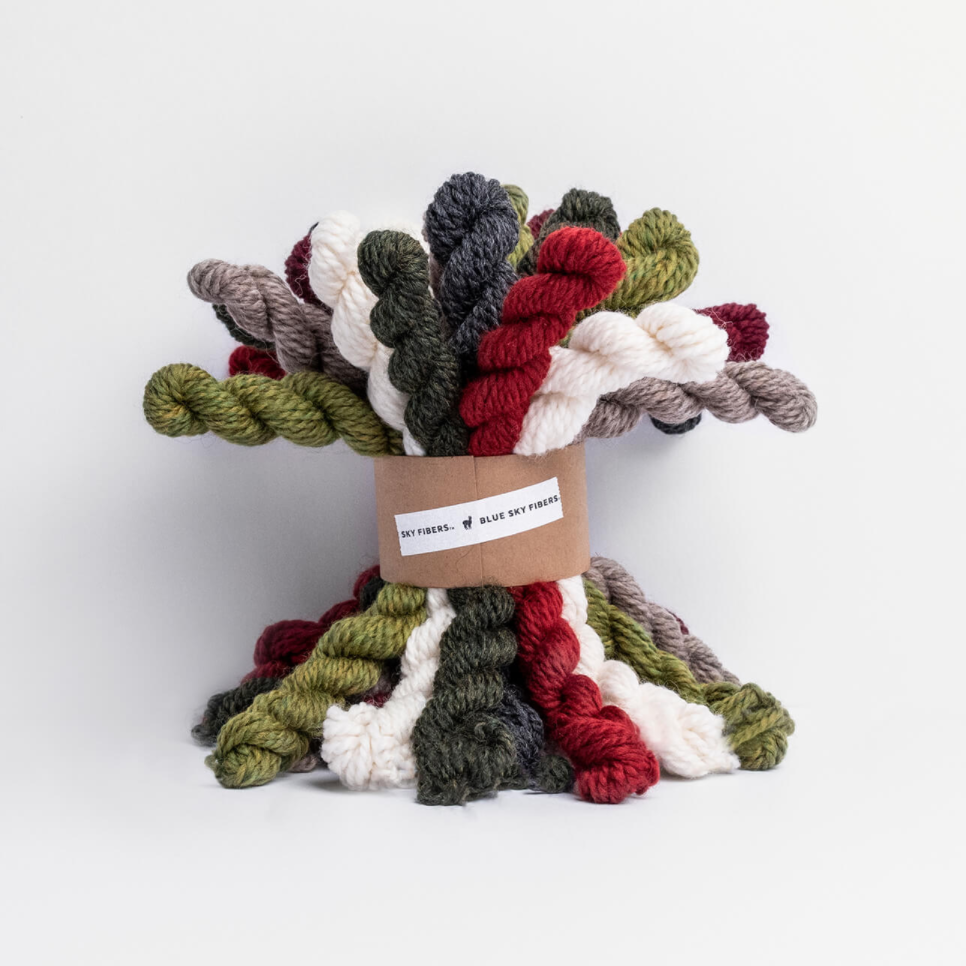 Blue Sky Fibers Woolstok Holiday Bundles